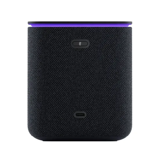 Умная колонка Яндекс Станция Миди с Алисой и Zigbee, черный