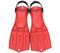 Ласты FanDiver F15 L⁄XL (44-47) красный