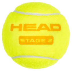 Juniorskie pilki tenisowe Head Stage 2 Orange 3B