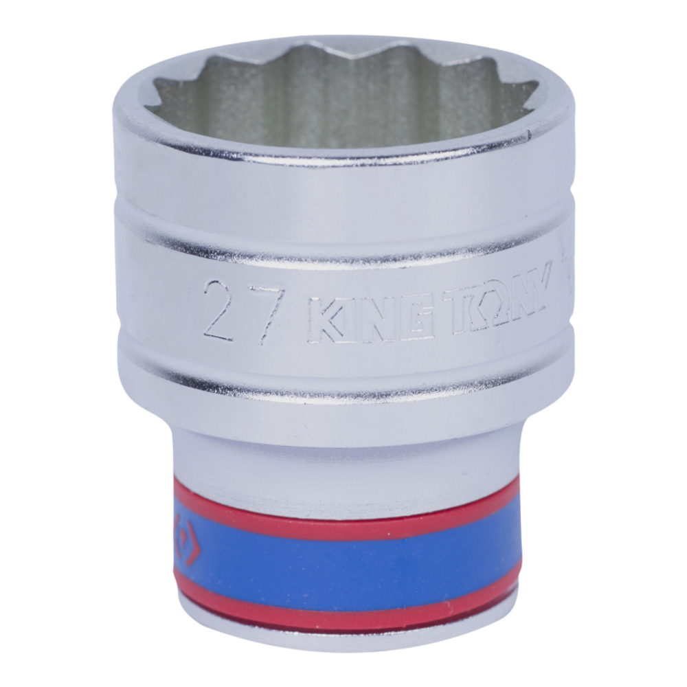 Головка торцевая стандартная двенадцатигранная 1/2", 27 мм KING TONY 433027M