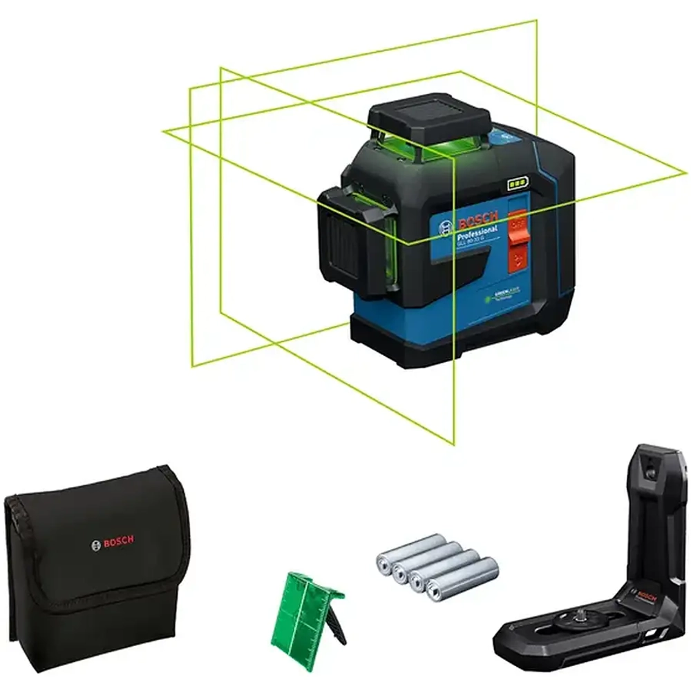 Лазерный нивелир GLL 80-33 G + LB10 BOSCH 0601065500