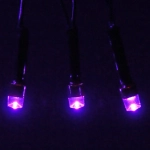 Гирлянда для дома 1,5м 12 ламп LED зелёный пров.,8 реж, IP-20, Фиолетовый