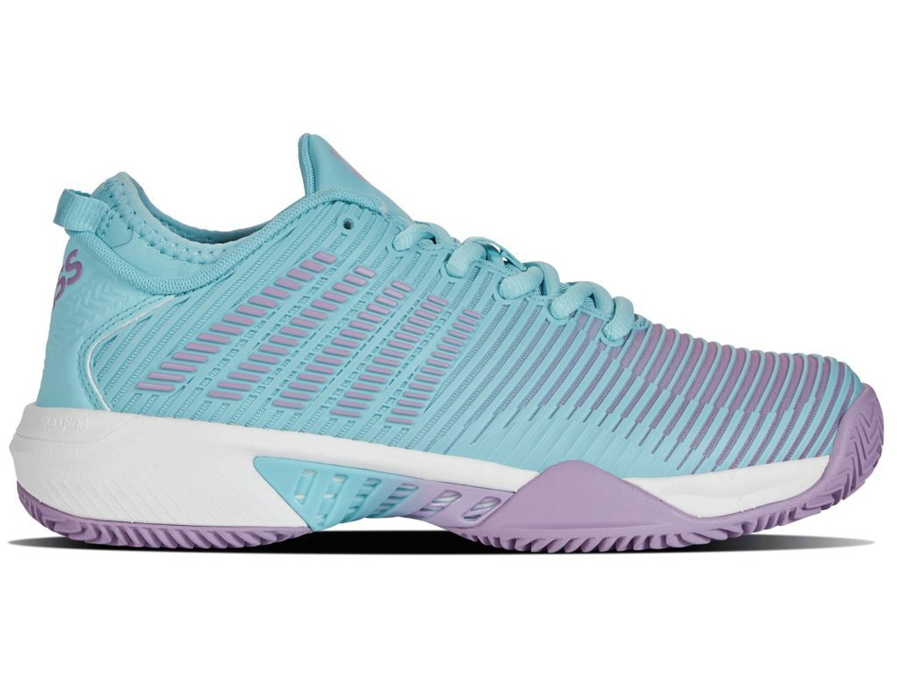 Женские Кроссовки теннисные K-Swiss Hypercourt Supreme HB - небесный