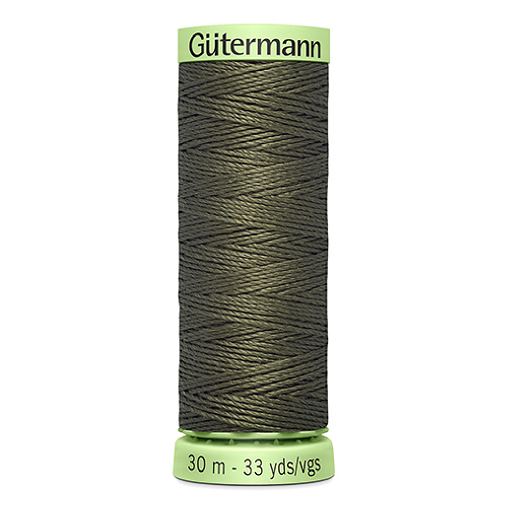 Нить Top Stitch 30/30 м для декоративной отстрочки, Gutermann, 676 св.хаки