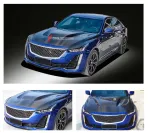 Карбоновый капот для Cadillac CT5 2019+ CTS Кадиллак