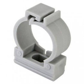 Крепеж-клипса для трубы 32 мм (50 шт) черная Plast derj-z-32-black EKF
