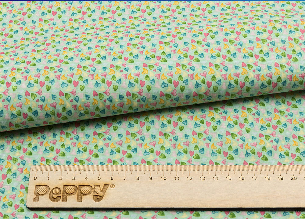 Ткань для пэчворка PEPPY НЕЖНАЯ ИСТОРИЯ ФАСОВКА 50 x 55 см 146 г/кв.м ± 5 100% хлопок НИ-28