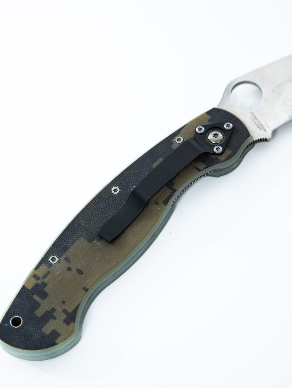 Нож туристический складной XW50 цвет black черный