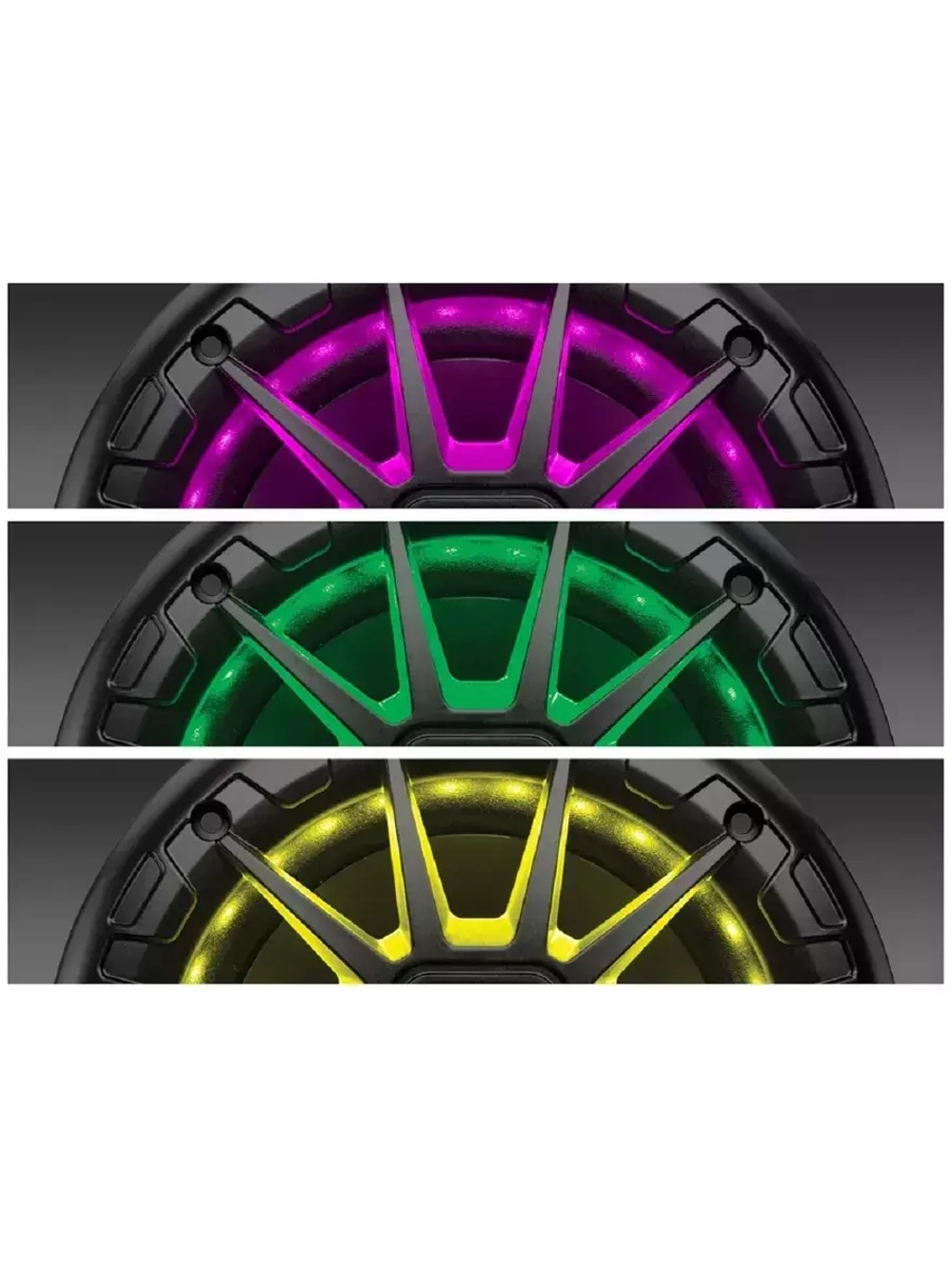Колонки Boss Audio морские 200W 6,5" с RGB подсветкой