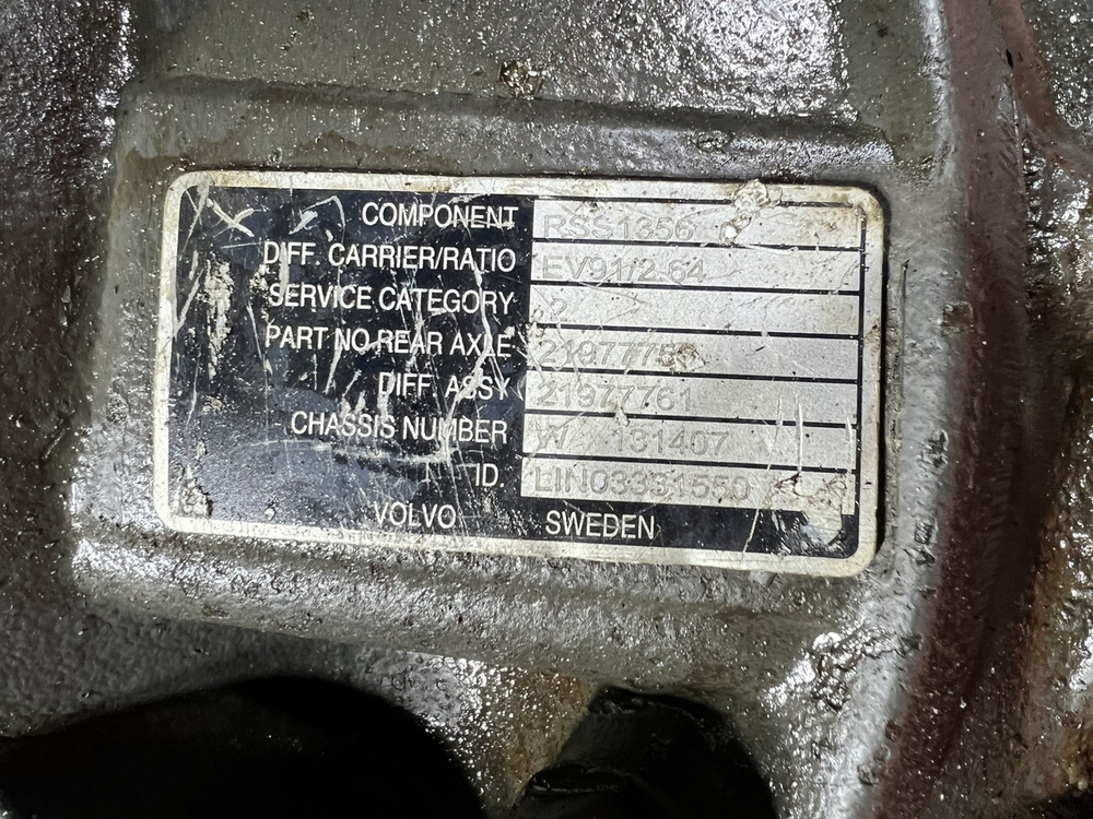 Редуктор заднего моста EV91 RSS1356 2.64 2019г.