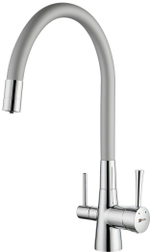 Смеситель Lemark Comfort LM3075C-Silver для кухни с подключением к фильтру с питьевой водой