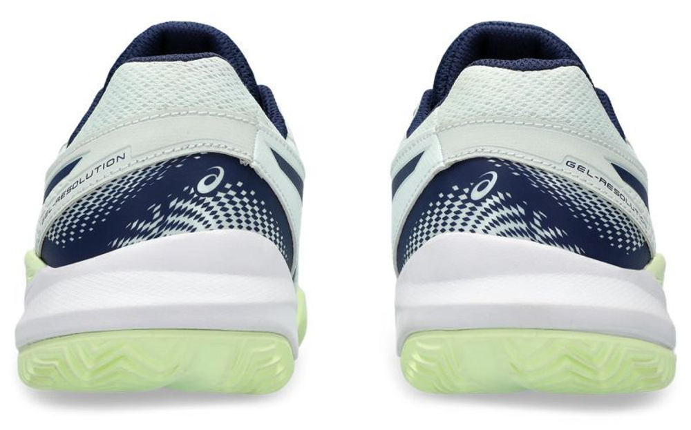детские Кроссовки теннисные Asics Gel-Resolution 9 GS Clay - Мятный