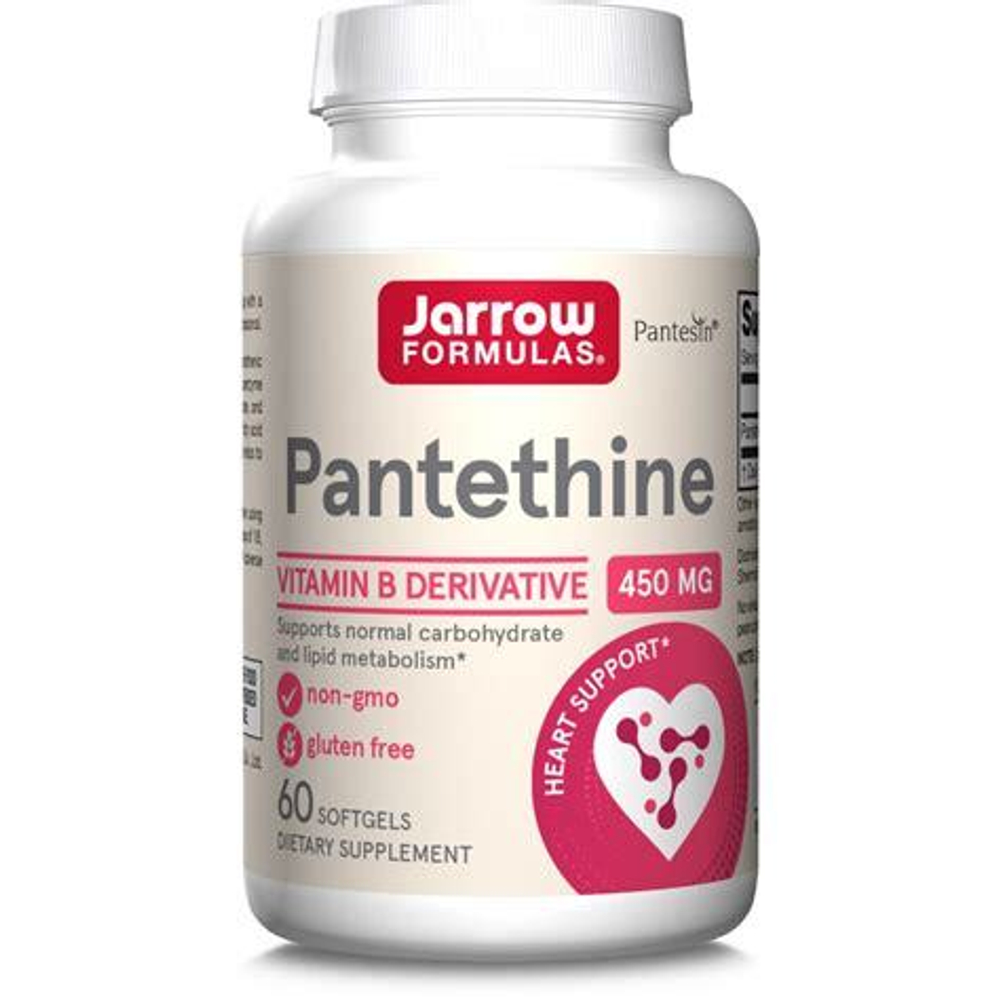 Pantethine 450 мг 60 капсул Jarrow Formulas