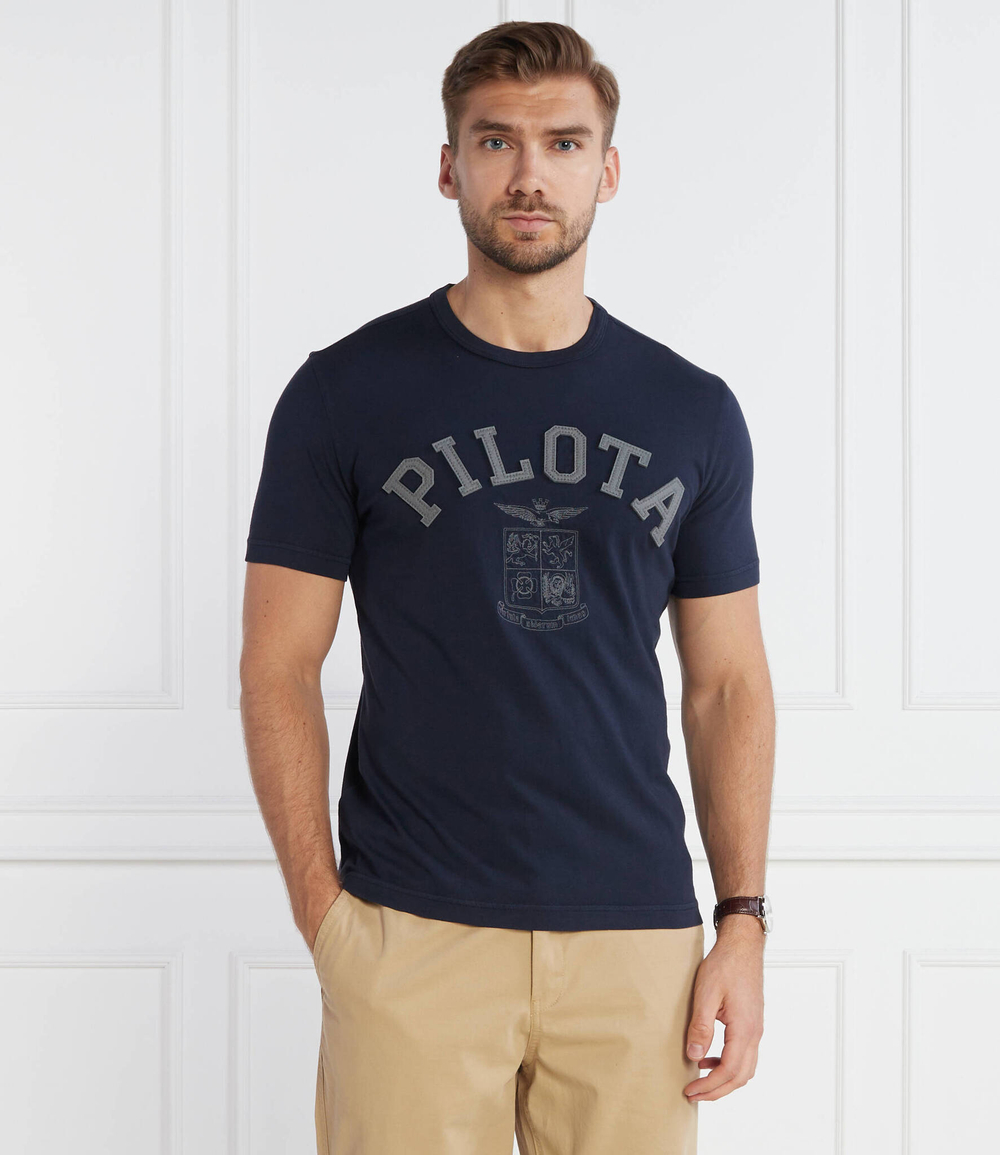 Футболка Aeronautica Militare - темно-синий(TS2137J615)