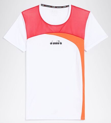 Женская теннисная футболка Diadora L. SS T- Shirt W - белый