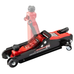 Домкрат подкатной гидравлический 2.5т. FORCEKRAFT FK-T830031BS