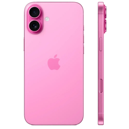 Смартфон Apple iPhone 16 Plus 256GB, Nano-SIM + eSIM, Pink (Розовый)