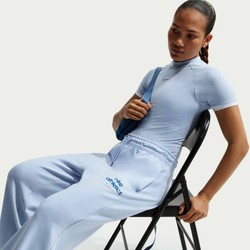Брюки спортивные женские NIKE W NK PHNX FLC HR PANT WD GLS