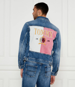 Джинсовая куртка Tommy Jeans - голубой(DM0DM21860)