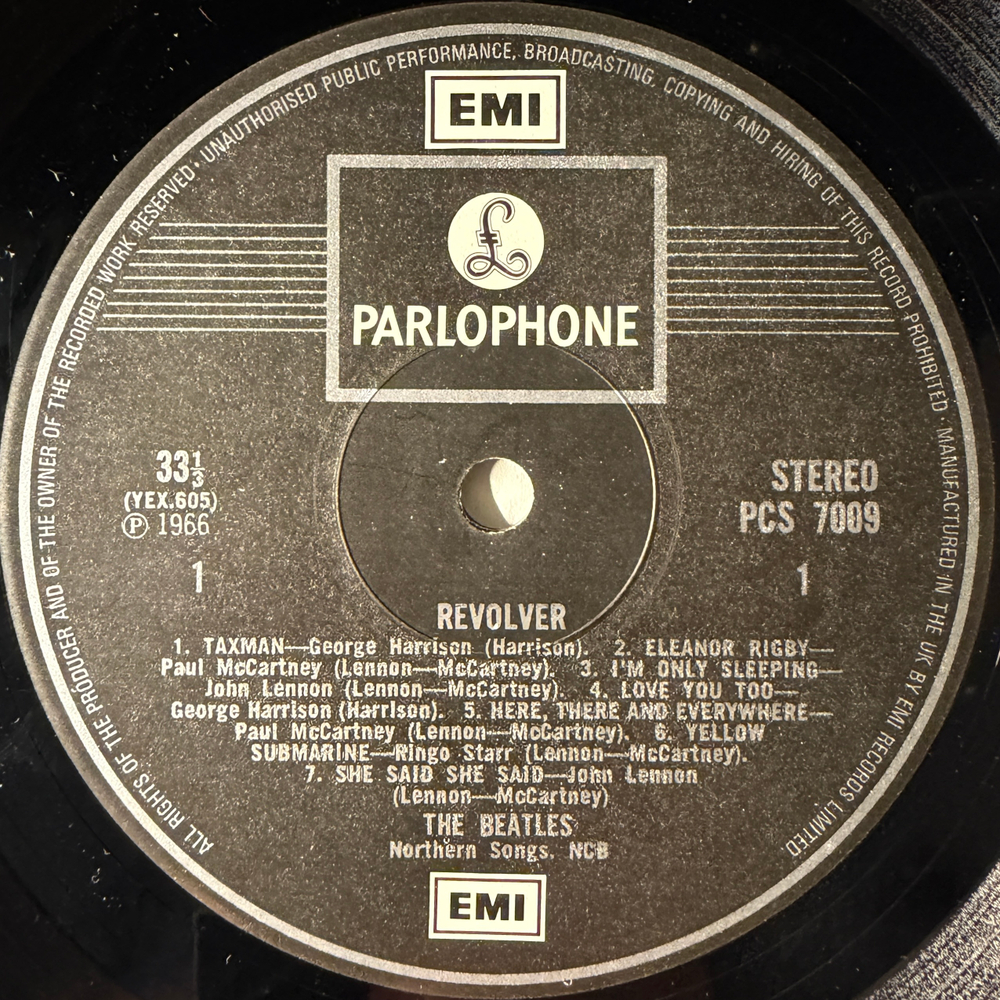 The Beatles ‎– Revolver (Англия 1980г.)