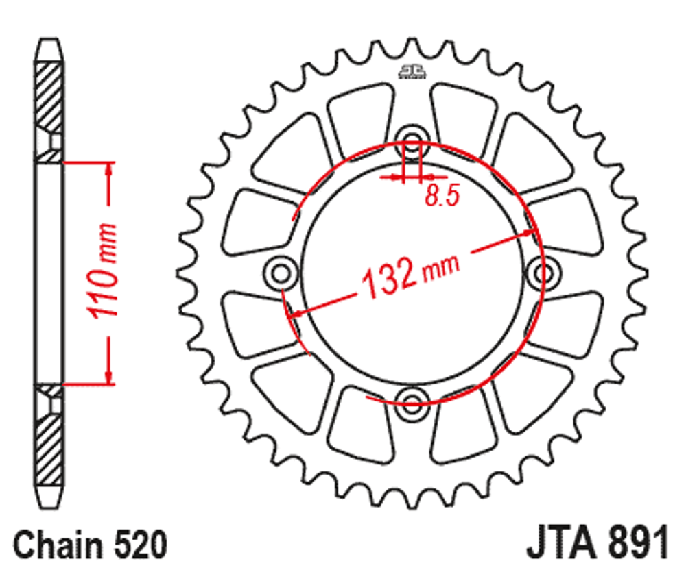 Звезда JTA891.46ORG