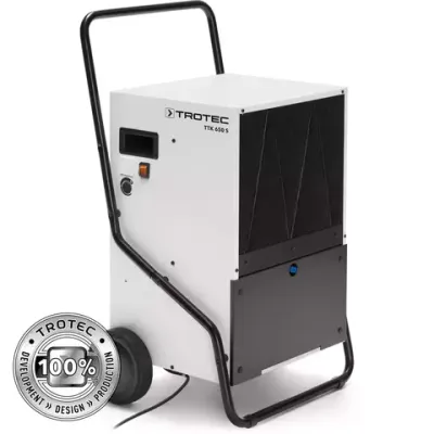 Осушитель воздуха TROTEC TTK 650 S промышленный - [до 100 л. за сутки / для S≈200 м²]