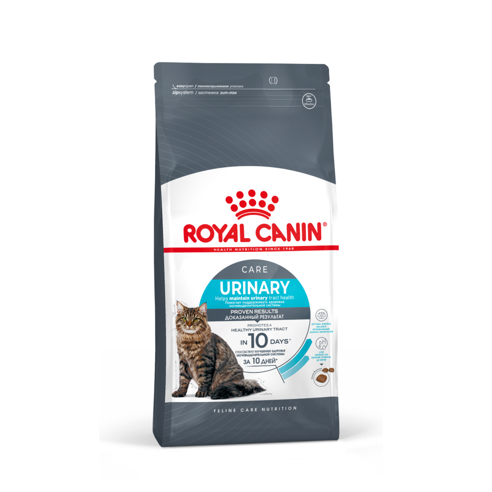 Royal Canin Urinary Care Корм сухой для взрослых кошек для поддержания здоровья мочевыделительной системы - 4 кг