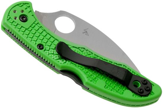 Складной нож Spyderco Spyderco Salt 2 88FPWCGR2 c клинком из стали LC200N Rustproof Steel, рукоять FRN