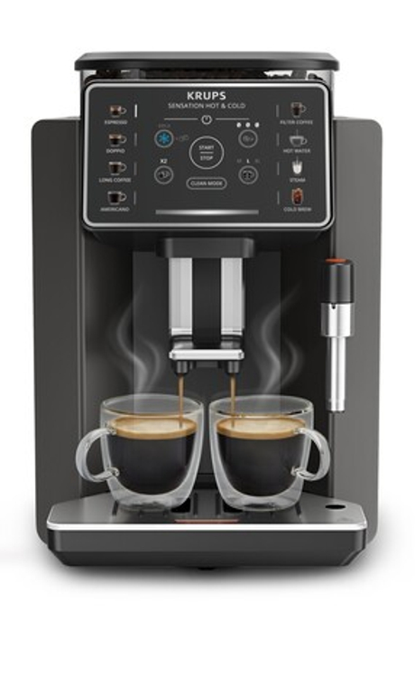 Автоматическая кофемашина KRUPS Sensation Hot & Cold EA913HE0