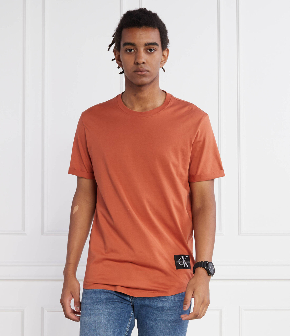 Футболка CALVIN KLEIN JEANS - коричневый(J30J323482)