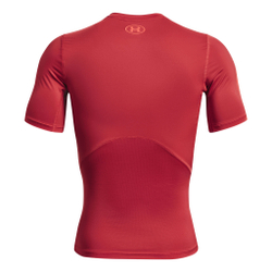 Мужское теннисное поло Under Armour Heatgear Novelty T-Shirt Men - Red, Orange