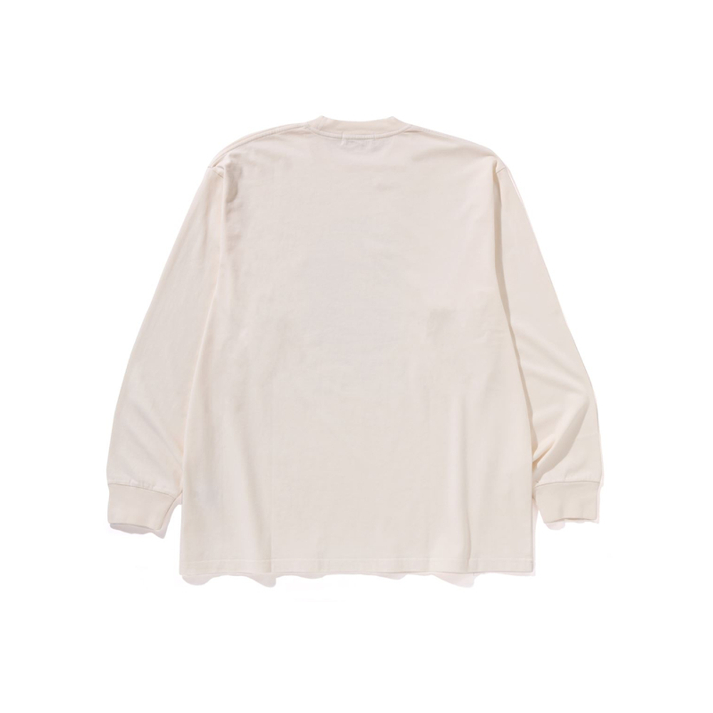 A Bathing Ape Bathing Ape Garment Dye Tee белый