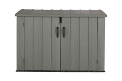 Ящик пластиковый WoodLook, 2100 л, серый