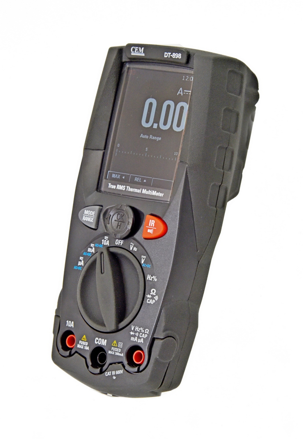 Мультиметр TRMS с встроенным тепловизором СЕМ DT-898