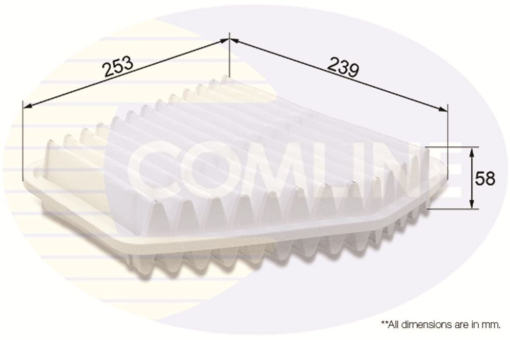 COMLINE - CTY12185-CML - Air Filter
