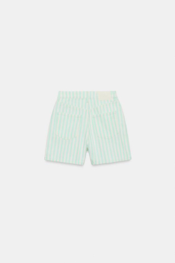 ZARA ШОРТЫ Z1975 MOM FIT, ПОЛОСКИ