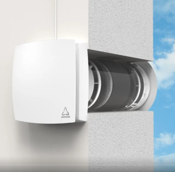 Приточно-вытяжная установка с рекуперацией тепла Airwoods ECO AV-TTW5-W