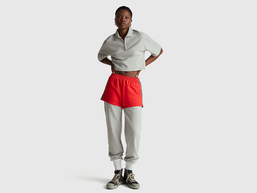 Benetton Шорты свободного кроя Stranger Things, красный