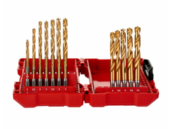 Набор сверл по металлу SHOCKWAVE HSS-G Tin Red Hex, Milwaukee 48894760