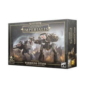 Legions Imperialis - Warhound Titans with Ursus Claws & Melta Lances