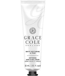 Белый нектарин и груша крем для рук, Grace Cole