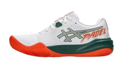 Мужские кроссовки для Padel Asics Gel-Challenger 15 Padel - white/energy orange