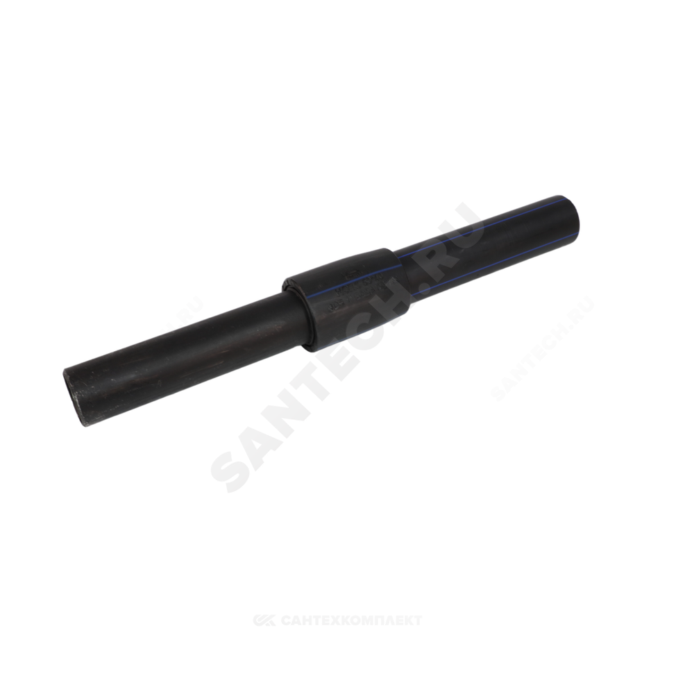 Переход ПЭ100-сталь неразъемный Дн 50х40 Ру16 SDR11