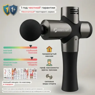 Массажный пистолет Booster Pro 3