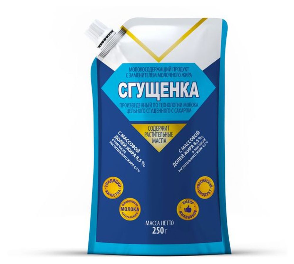 МП с ЗМЖ Сгущенка 8,5% 250г