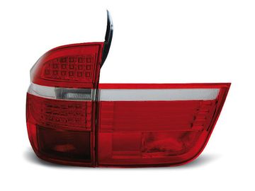 Задние фонари red white led для BMW X5 E70