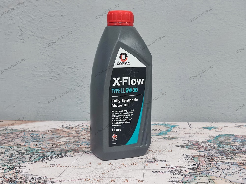 Масло моторное COMMA X-FLOW LL 5W30
