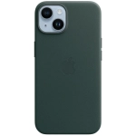Кожаный чехол с поддержкой MagSafe Apple Leather Case для iPhone 14, Forest Green (Зеленый лес)