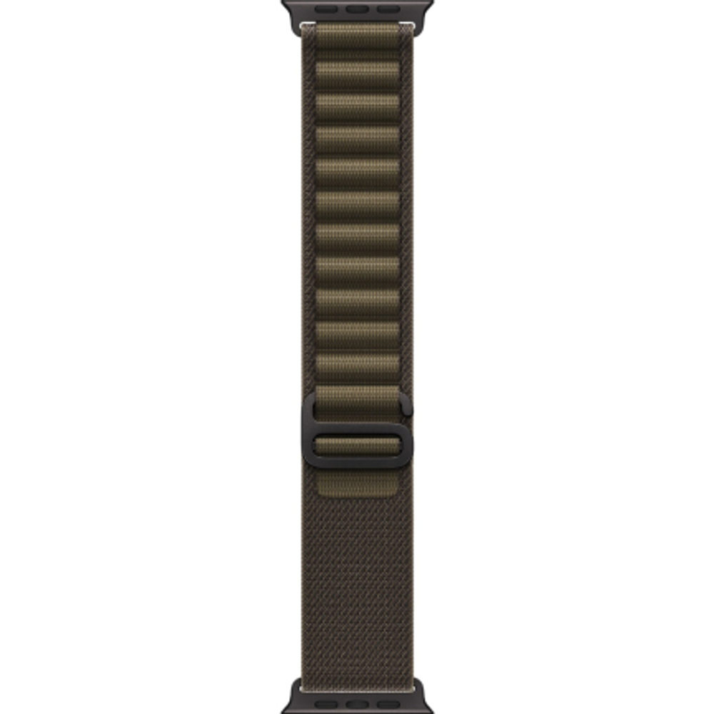 Apple Watch Ultra 4 (2026) 49mm Black Titanium Case / Dark Olive Alpine Loop