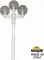 Наземный светильник Globe 250 G25.157.S21.WZE27 Fumagalli
